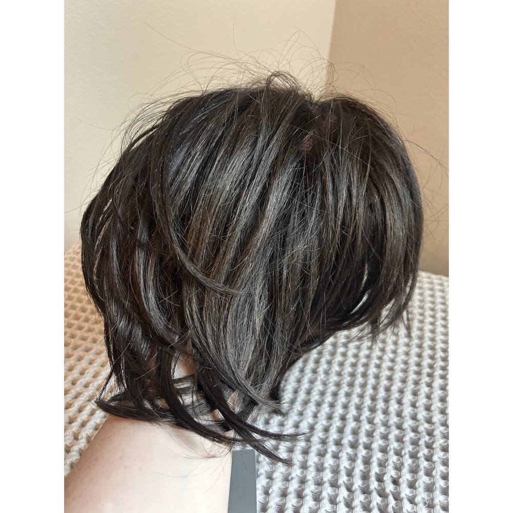 Women's Wig RAQUEL WELCH Sheer Luxury Made You Look RL2/4 Off Black Hairuwear